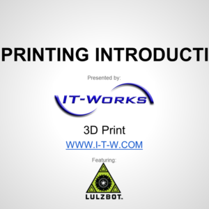 3d printing introduction presentation