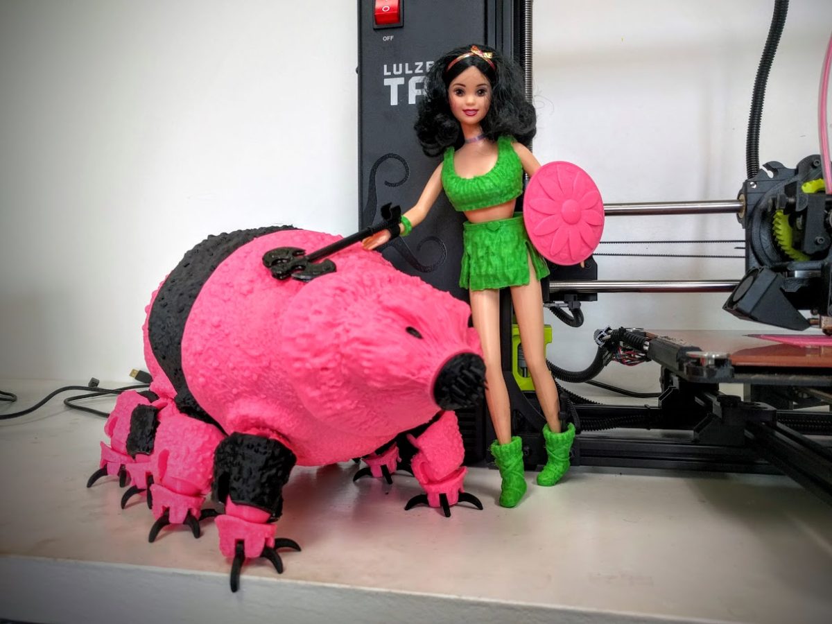 tardigrade barbie 3d print (1)